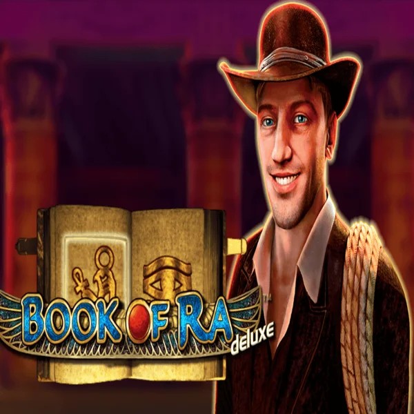 Enjoy Book of Ra Deluxe by Novomatic – logo hosted on magiusscasino.eu