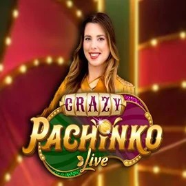 Official Live Casino logo: Crazy Pachinko by Evolution at Magius Casino