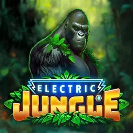 Electric Jungle online game logo by Atomic Slot Lab on magiusscasino.eu