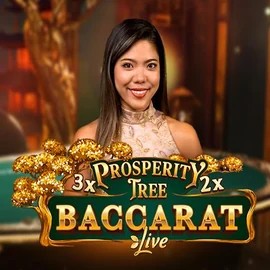 Prosperity Tree Baccarat logo by Evolution at Magius Casino