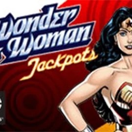 Wonder Woman Jackpots logo by Amaya at Magius Casino