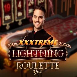 Live Casino logo of XXXtreme Lightning Roulette from Evolution at Magius Casino